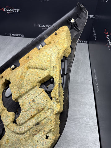 BMW E46 M3 01-06 Coupe Rear Left Door Card Black Genuine 51437890743