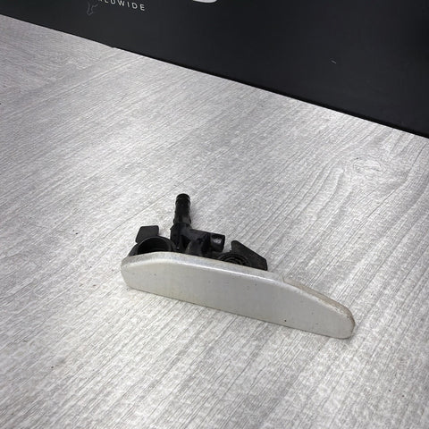 01-06 BMW E46 M3 Right Passenge Head Light Washer Jet Cover 8256180 Alpine White