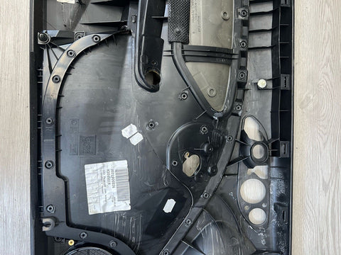 01-06 BMW E46 M3 PASSENGER RIGHT SIDE DOOR PANEL CARD BLACK OEM