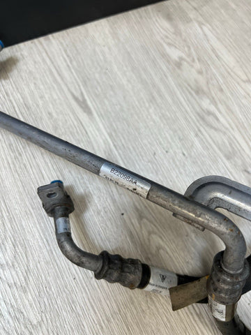 OEM 15-18 PORSCHE MACAN TRANSMISSION OIL COOLER HOSES PIPES LINES SET