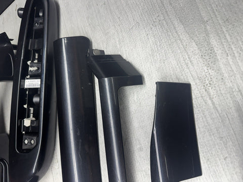 01-06 BMW E46 M3 Coupe Interior Armrests Trim Set Piano Black*Notes*