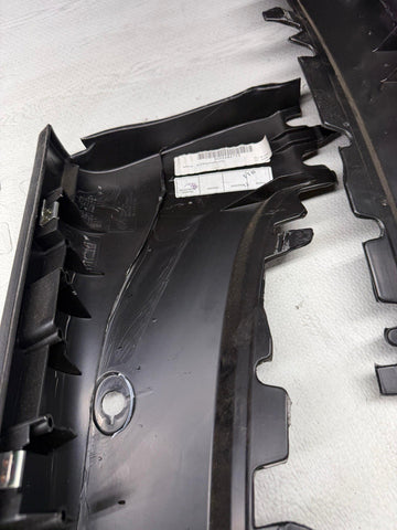 BMW 01-06 E46 325 330 M3 OEM Convertible Rear Top Lateral Trims Panels Black