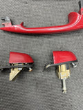 01-06 BMW E46 M3 OEM Outer Exterior Door Handles Imola Red