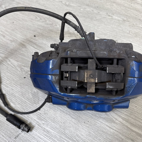 BMW 15-20 F87 M2 F30 F31 F80 F82 F83 M3 M4 Front Left Driver Brake Caliper Blue