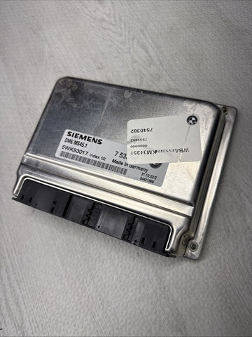 BMW 03-05 325 330 ZHP X3 ENGINE CONTROL MODULE ECU 7533652 MS45.1 DME 60K MILES