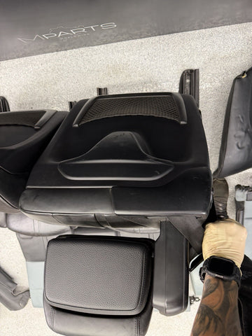 08-13 BMW E93 M3 Convertible Complete Interior Seats Black Silverstone Novillo