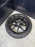 OEM BMW 15-20 F80 F82 F83 M3 M4 CS Wheel Rim 19x9 Front Black M Performance