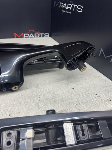 01-06 BMW E46 M3 Coupe Interior Armrests Trim Set Piano Black*Notes*