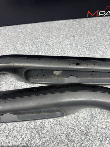 01-06 BMW E46 M3 Convertible Interior Armrests Trim Set Titan Shadow Grey