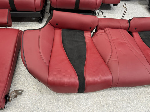 21-25 ACURA TLX TYPE S INTERIOR SET RED ALCANTARA LEATHER SEATS OEM 7K MILES