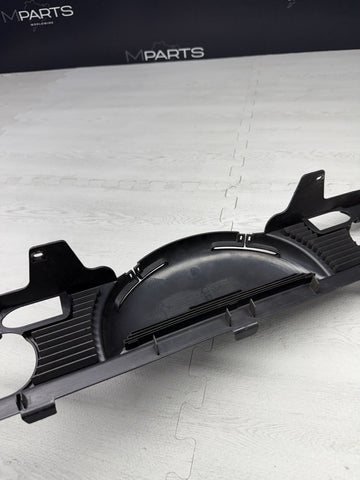 01-06 BMW E46 CONVERTIBLE REAR SEAT ROLLOVER BAR TRIM COVER 8204279 OEM BLACK