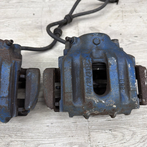 BMW OEM GENUINE E36 M3 Z3 M FRONT BRAKE CALIPERS SET PAIR LEFT RIGHT PADS