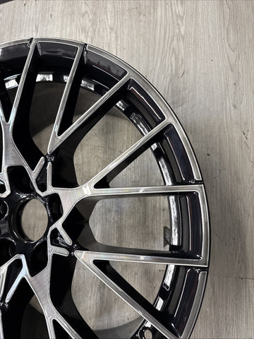 OEM / REFURBISHED BMW F87 M2 Competition Front Wheel Rim 788M Black R19x9" ET29