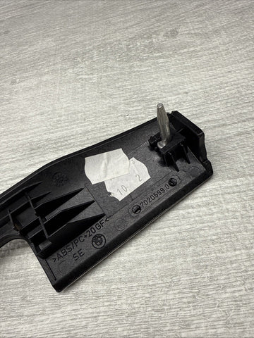 01-06 BMW E46 M3 Interior Upper Radio Dash Vent Trim Brushed Aluminum