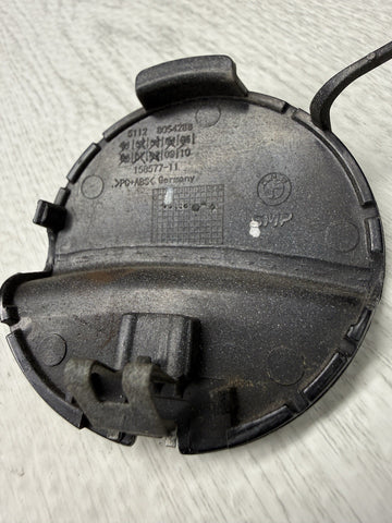 Genuine OEM BMW F82 F83 M4 Rear Bumper Tow Hook Cover 51128054286 Mineral White