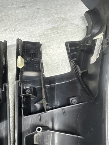 01-06 BMW E46 M3 CONVERTIBLE REAR INTERIOR QUARTER TRIMS COVERS PANELS BLACK