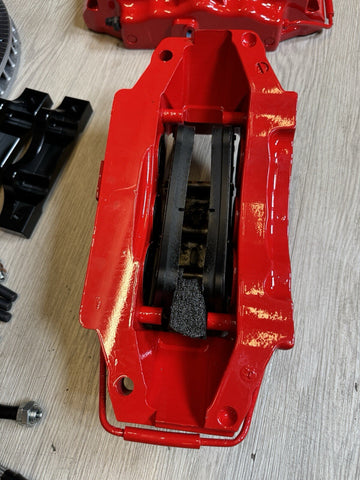 01-06 BMW E46 M3 BREMBO Big Brake Kit Red Calipers Rotors Set NEW Plug Play