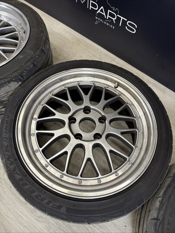 01-06 BMW E46 M3 Wheels Rims LM Style 18” Staggered 18x8 10x9