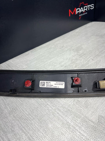 20-24 BMW F92 M8 REAR TRUNK DECK LID LICENSE PLATE LIGHT LAMP COVER PANEL TRIM