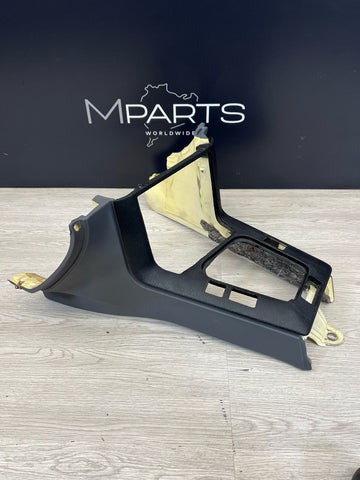 95-99 BMW E36 M3 Lower Dash Center Console Housing Panel Support Black