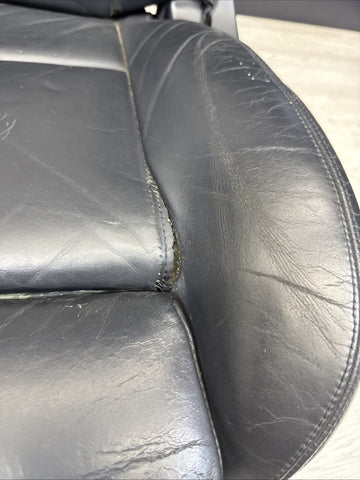 01-06 BMW E46 M3 Convertible Interior Front Heated Seats Black