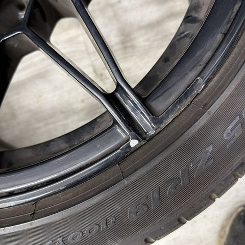 OEM BMW G82 G83 G80 M3 Rear Wheel Rim Style 826M R20x10.5" ET20 Black w/Tire