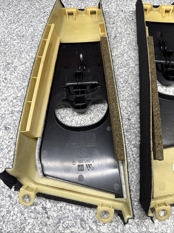 BMW E46 M3 Coupe B Pillars Trims Cover Black 330ci 325ci 328ci
