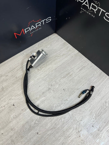 Power Steering Reservoir Aluminum + Steel Braided Lines Kit 94-99 BMW E36 M3