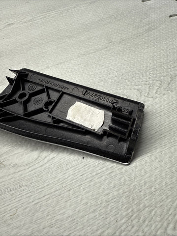 01-06 BMW E46 M3 Interior Left Dash Vent Trim Brushed Aluminum *Broken Tab