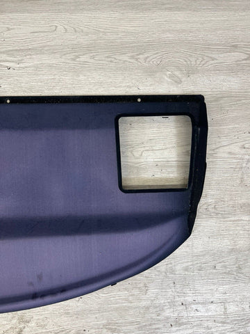 OEM BMW E36 Sedan Rear Parcel Shelf 318 325 M3 1960016 Schwarz Anthracite Black