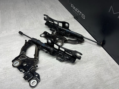 BMW 21-26 G80 G82 G83 M3 M4 Front Hood Hinges + Hood Shocks Struts Set