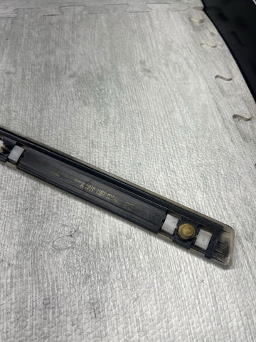 BMW 01-06 E46 M3 Rear Left Driver Quarter Panel Molding Trim Titanium Silver