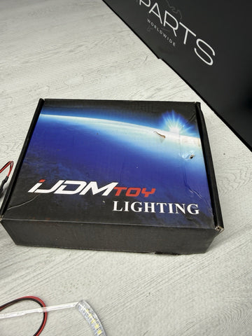 Xenon White Headlight SMD LED Angel Eyes Halo Rings BMW E39 E46 3 5 Series