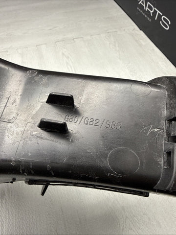 BMW 21-26 G80 G82 G83 M3 M4 S58 FRONT LEFT BRAKE AIR DUCT 51748072097