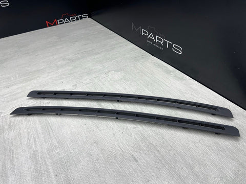 91-98 BMW 3 Series E36 M3 Dashboard Air Vents Strips Pair GENUINE 1977223 Black