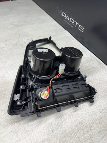 15-20 BMW F80 F82 F83 M3 M4 Front Cup Holder Center Console Leather Trim