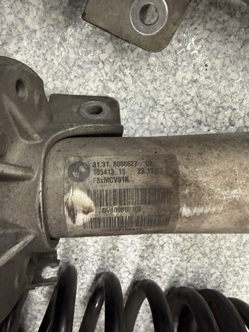 2015-2020 BMW F80 F82 F83 M3 M4 Front Shocks Struts Rear Springs 77k Miles OEM
