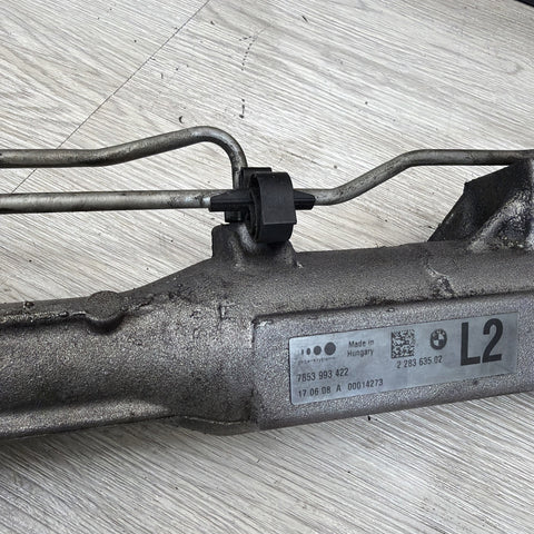 08-13 OEM BMW M3 E90 E92 E93 RWD Power Steering Gear Rack and Pinion L2 45k
