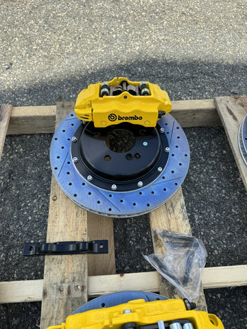 08-13 BMW E90 E92 E93 M3 BREMBO Big Brake Kit Calipers Rotors Set NEW Plug Play