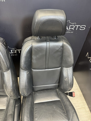 08-13 BMW E92 M3 Coupe Original Black Interior Front Seats Powered Heated