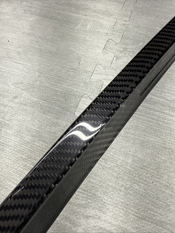 2001-2006 BMW E46 M3 Rear Trunk Spoiler Lip Carbon Fiber *Bubbling / Warped*