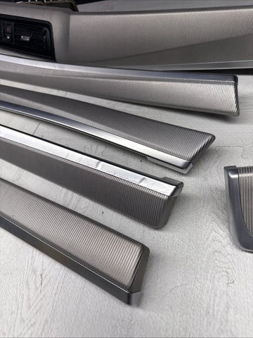 INTERIOR TRIM ALUMINUM MOLDING COVER SET BMW F10 535I 550I M5 (2011-2016) OEM