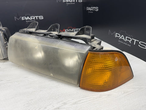 1996 - 1999 BMW E36 M3 FRONT PLASTIC HALOGEN HEADLIGHT HEADLIGHTS OEM