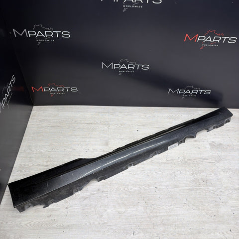 OEM BMW F12 F13 640 650 M6 Passenger Side Rocker Skirt Trim Panel Black Sapphire