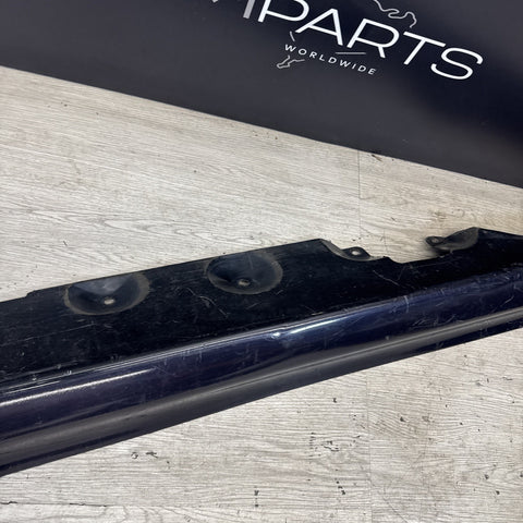 2001-2006 BMW E46 M3 Carbon Black Rocker Panel Side Skirt OEM Left Driver