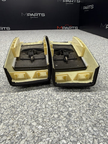 BMW E46 M3 Coupe B Pillars Trims Cover Black 330ci 325ci 328ci