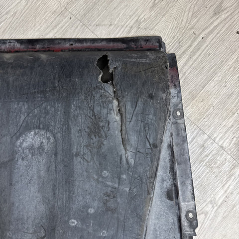 01-06 BMW E46 M3 PANEL FLOOR S54 ENGINE COVER SHIELD BELLY PAN *Damaged*