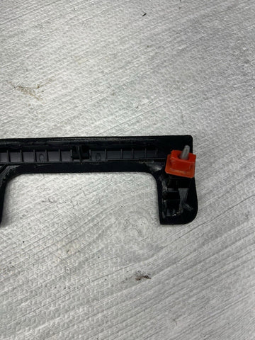 01-06 BMW E46 M3 Alcantara Black Center Dash Dashboard Trims 8196103 Set Of 3