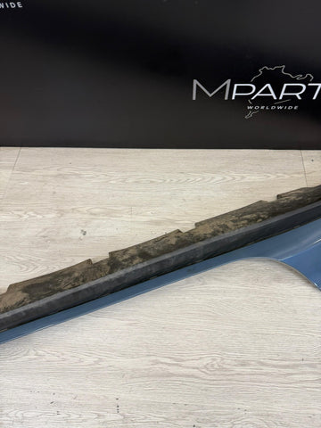2024–2025 Ford Mustang RH Rocker Side Skirt / Molding Blue OEM PR3B-C10154-A-0