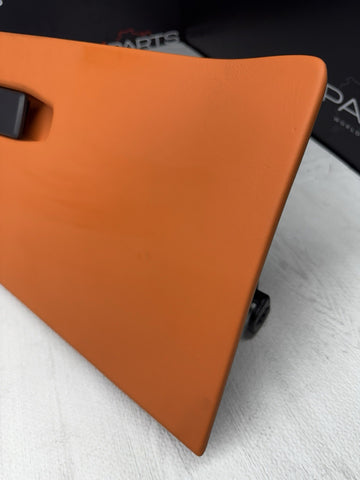 Front Right Dash Glovebox 51168747562 BMW 21-26 G80 M3 Kyalami Orange Leather